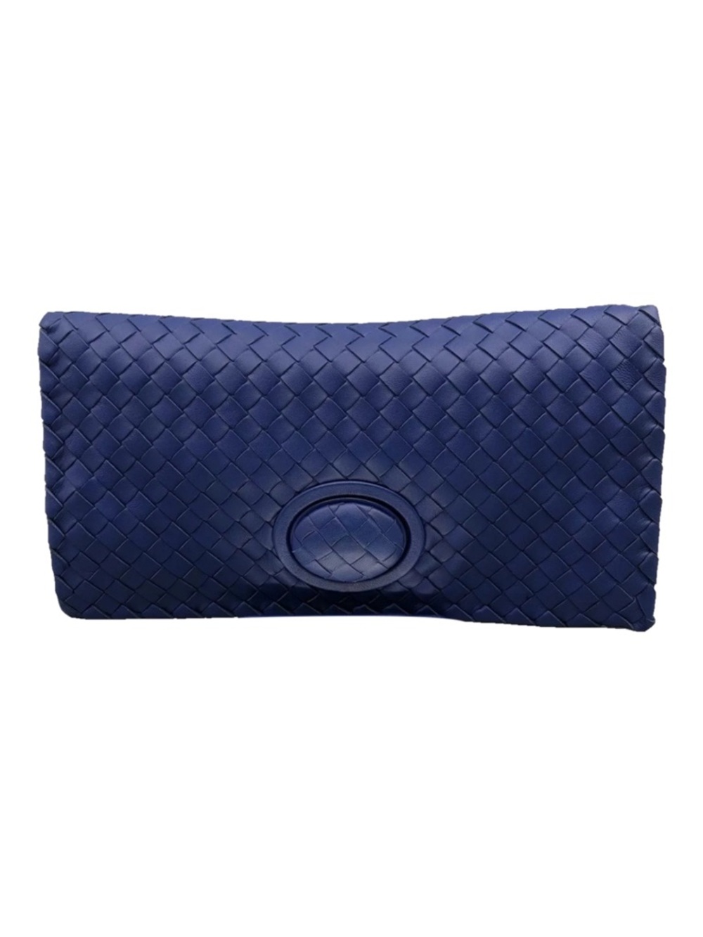 Bottega Veneta Nappa Intrecciato Lambskin Turn Lock Clutch Bag - Picture 3 of 14